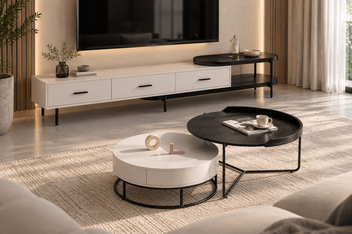 TV Console & Coffee Table