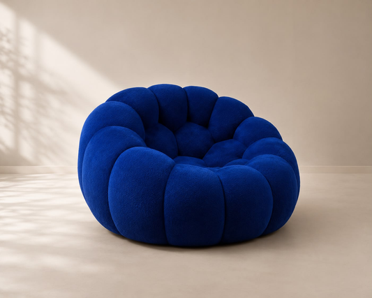 Deep Blue Solo Sofa