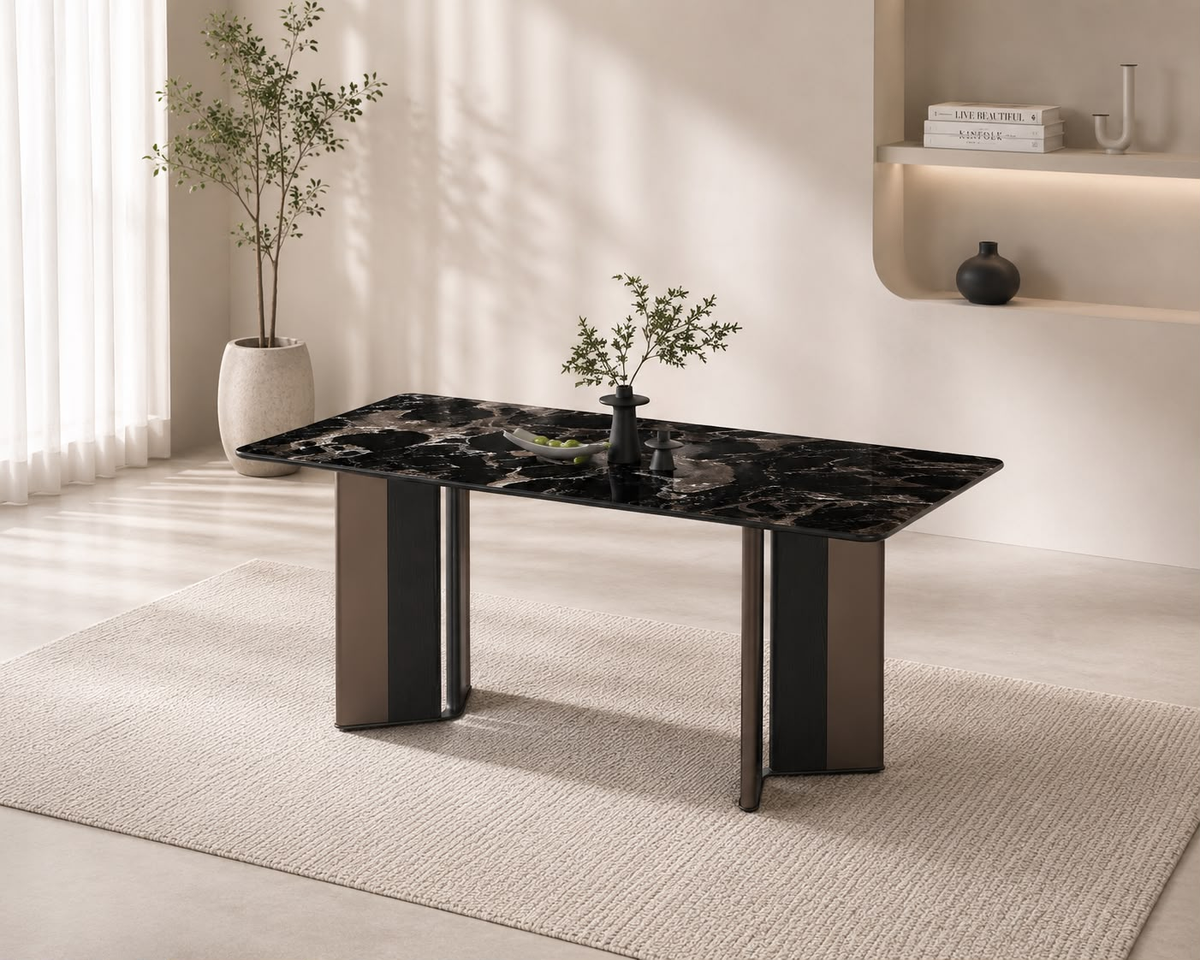 Eclipse Marble Dining Table