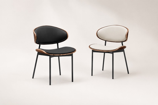 Dining Chair - Black/White