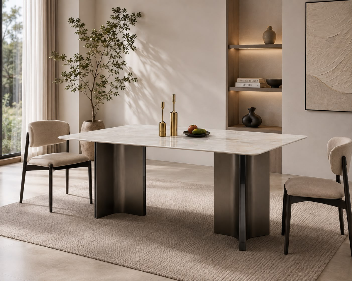 Platinum Diamond Dining Table