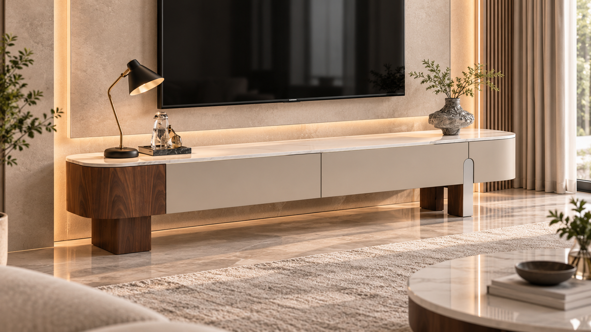 Kiri Tv Console & Coffee Table