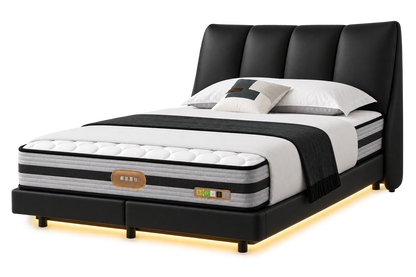 Veyra Floating Bed with Led Lights