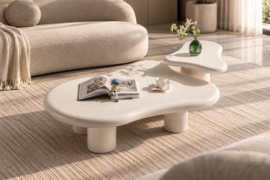 Cream Coffee Table