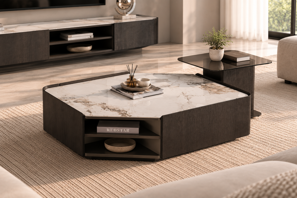 Kirin Tv Console & Coffee Table