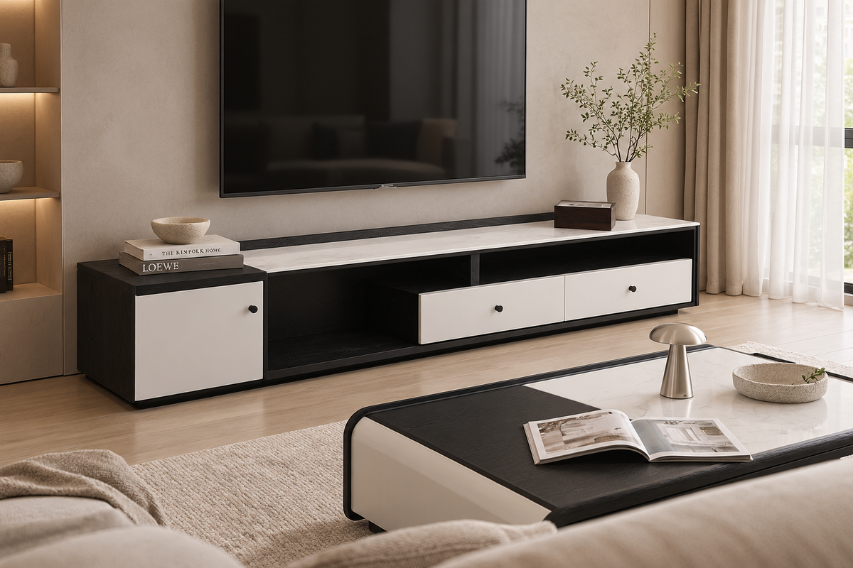 Monaco Tv Console & Coffee Table