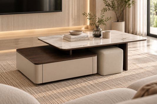 Sen Tv Console & Coffee Table